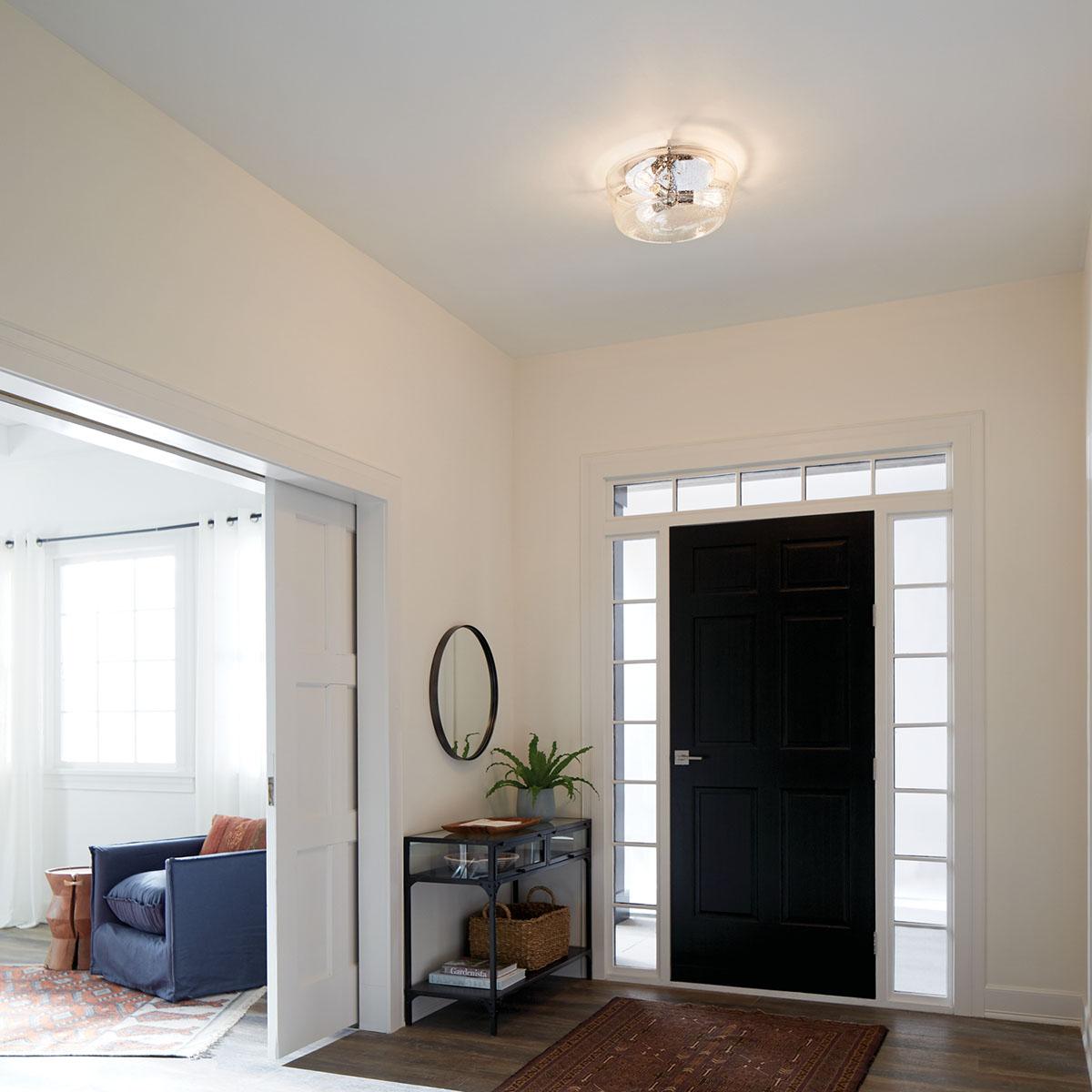 Day time Hallway image featuring Alton flush mount light 45299CH