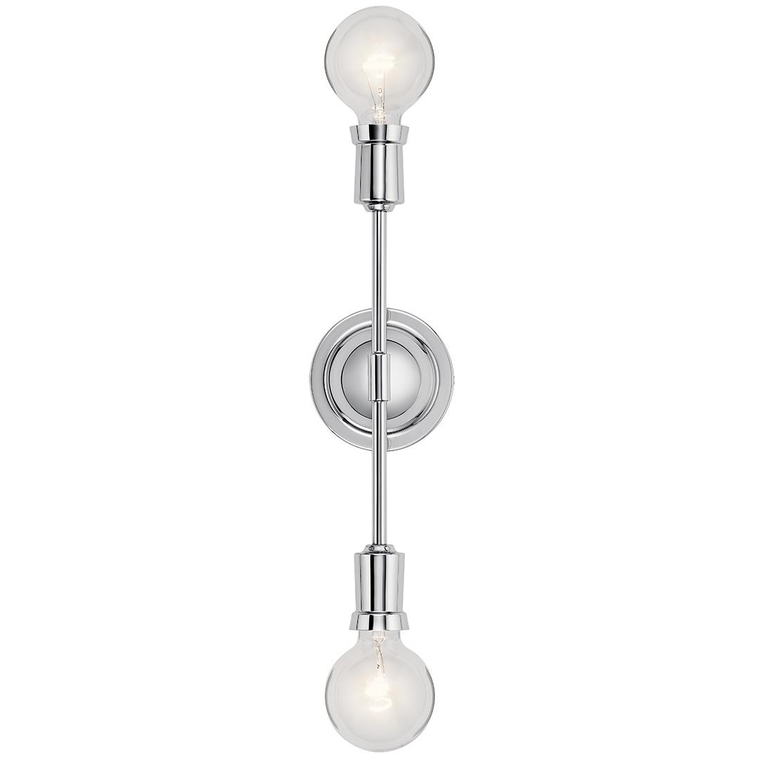 Armstrong Wall Sconce in Chrome on a white background