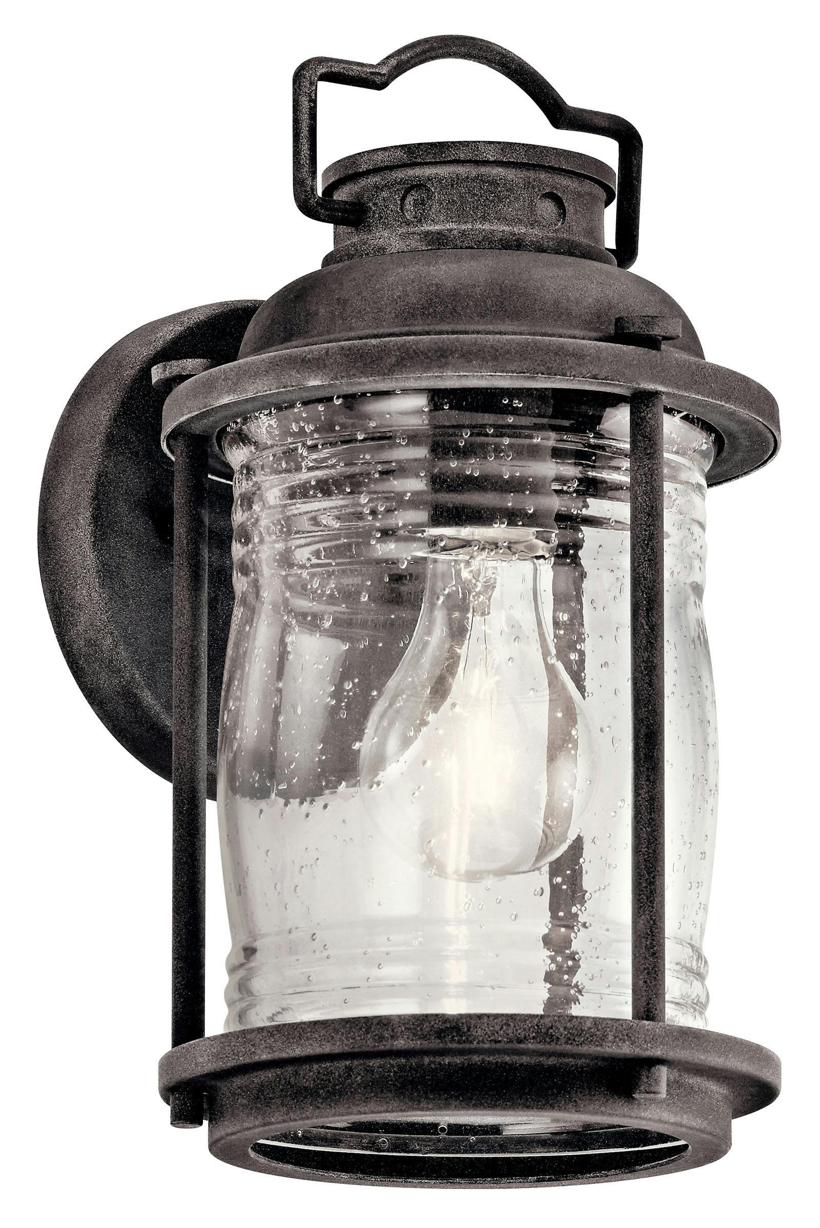 Ashland Bay 11" 1 Light Wall Light Zinc on a white background