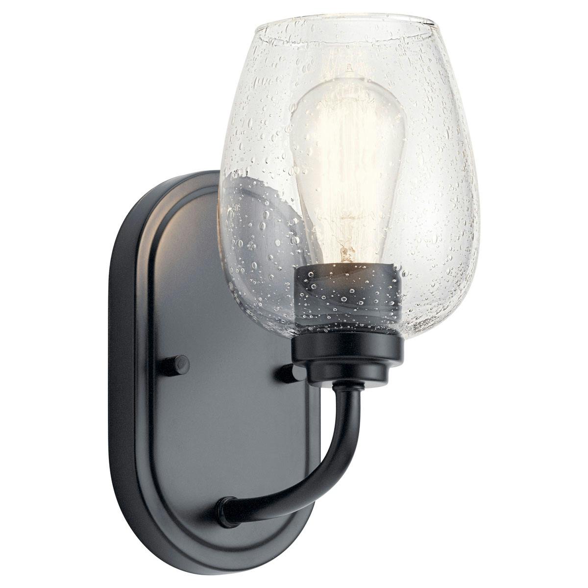 Valserrano 10 inch Sconce 1 Light Black on a white background