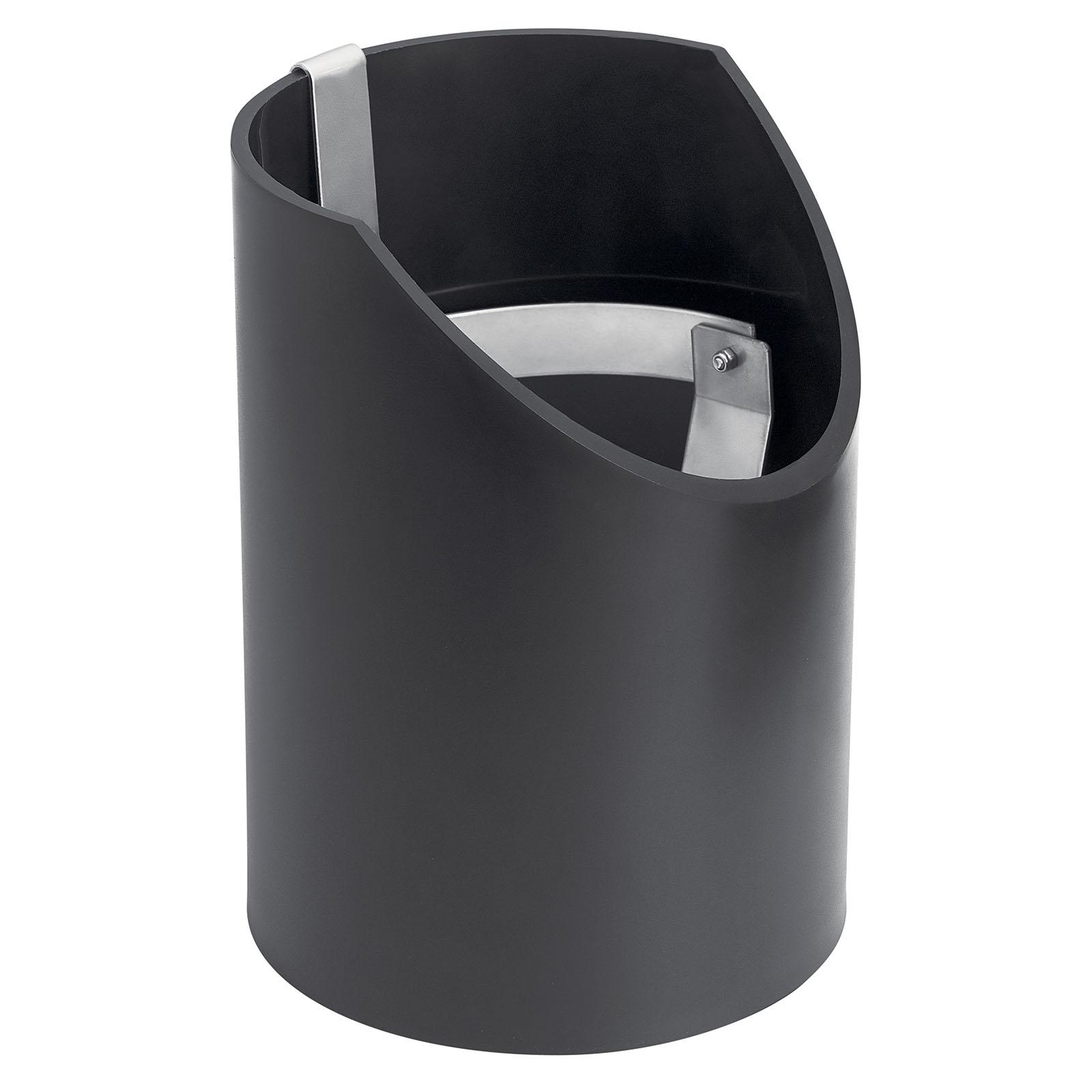 Uni-Sleeve Well Light Holder Black on a white background