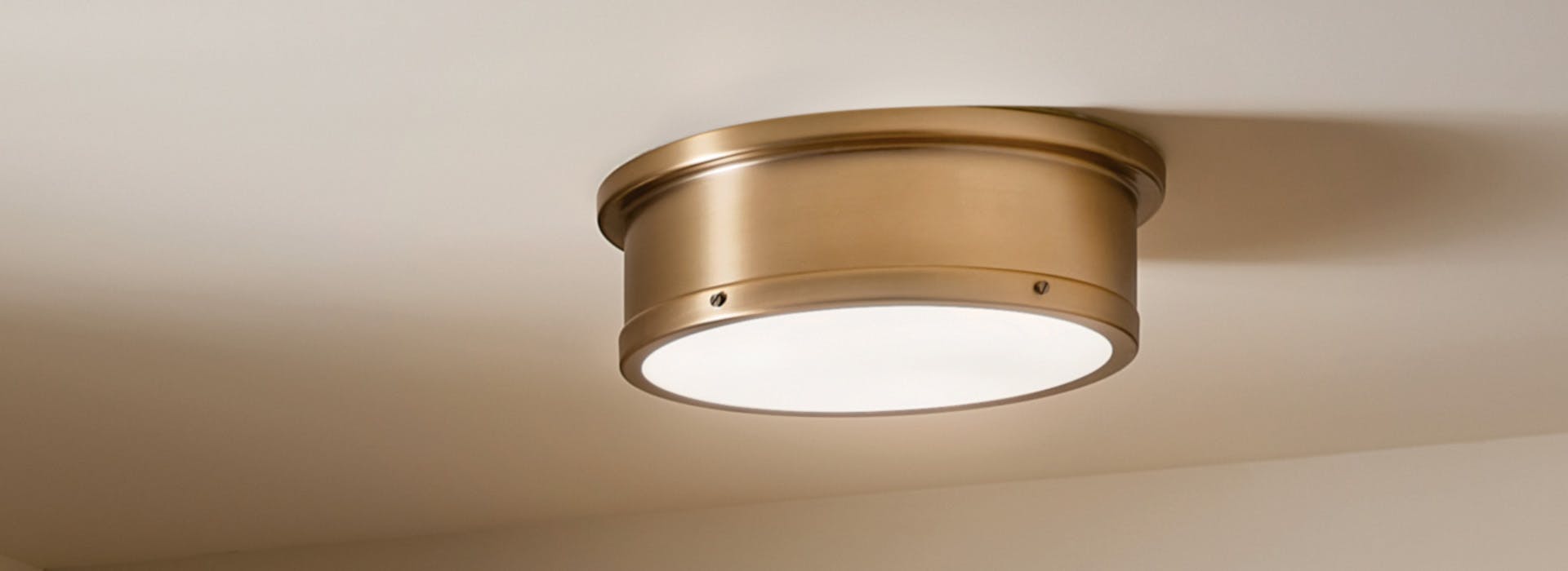 Serca flush mount in an entryway ceiling.