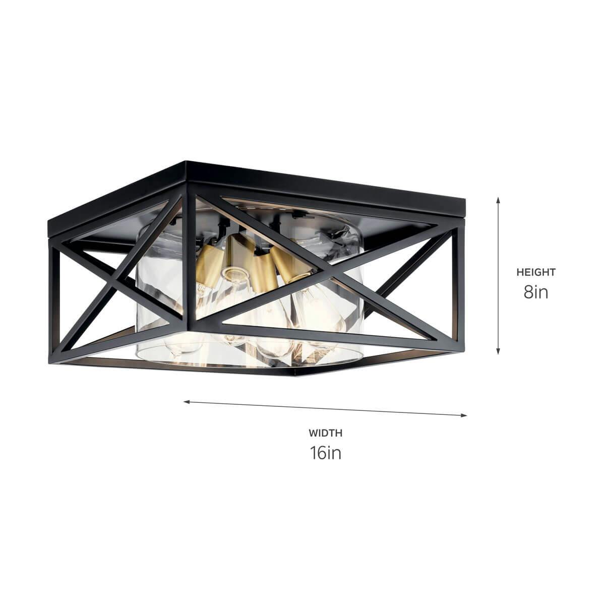 Product image of 44084BK with dimensions