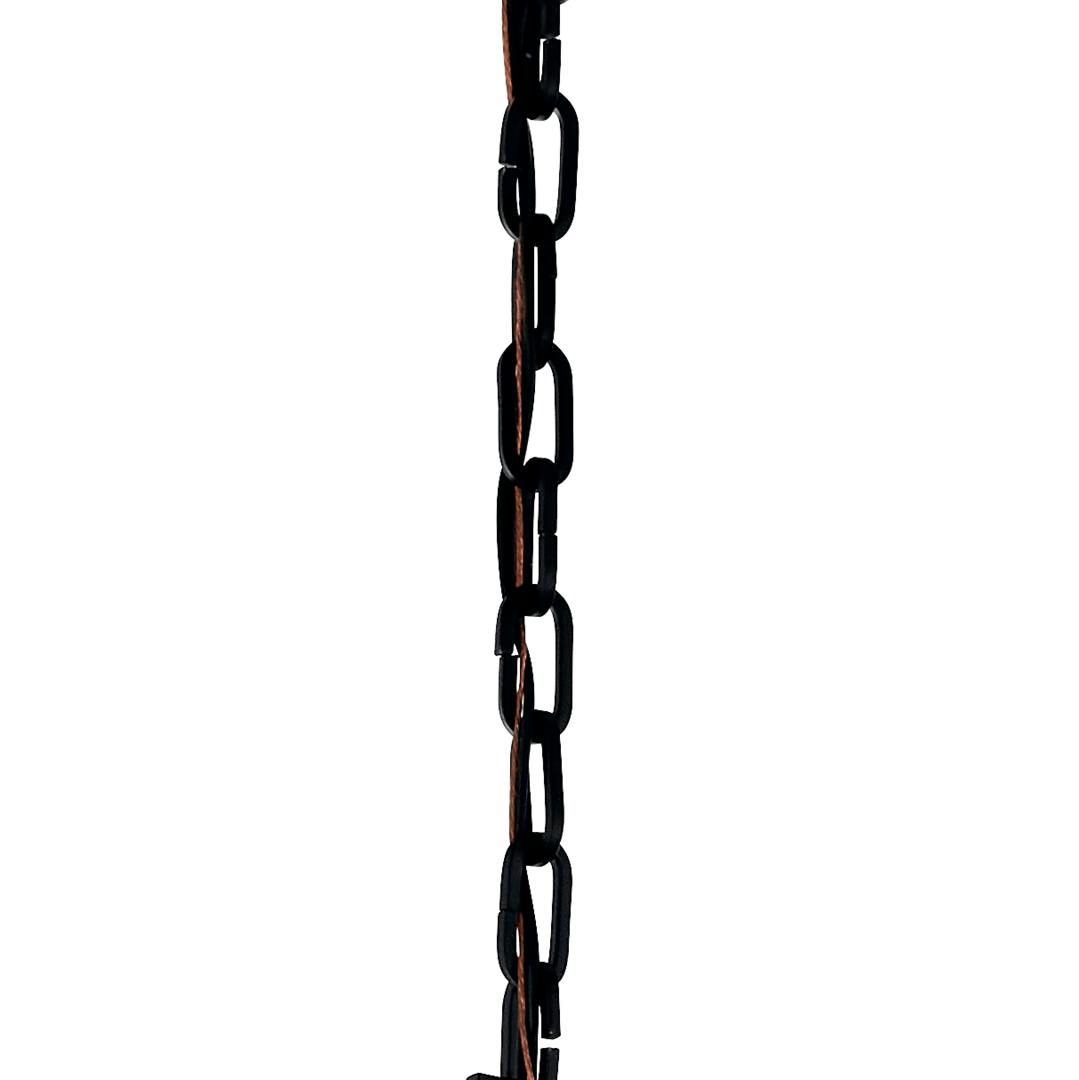 36 inch square heavy duty chain on a white background