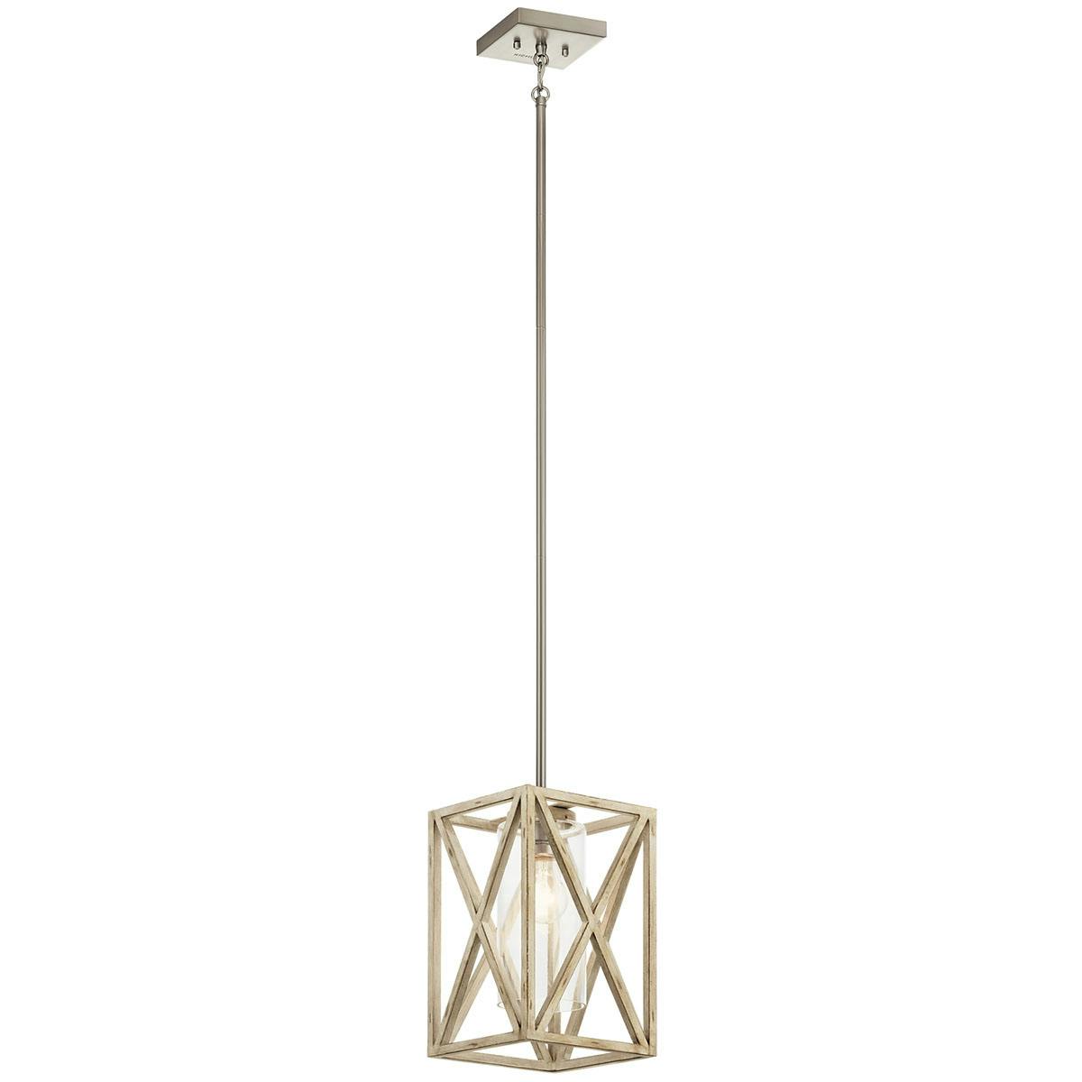 Moorgate™ 1 Light Mini Pendant White on a white background