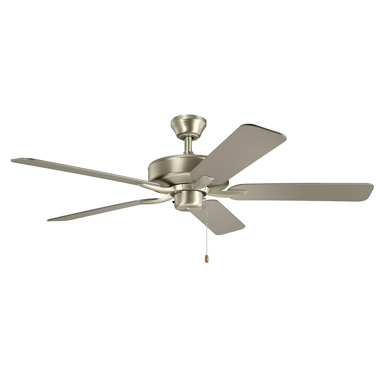 52" Basics Pro Fan Brushed Nickel on a white background