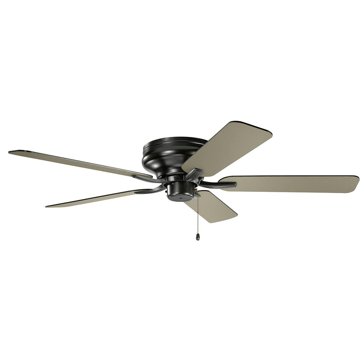 52" Basics Pro Legacy Fan Satin Black on a white background