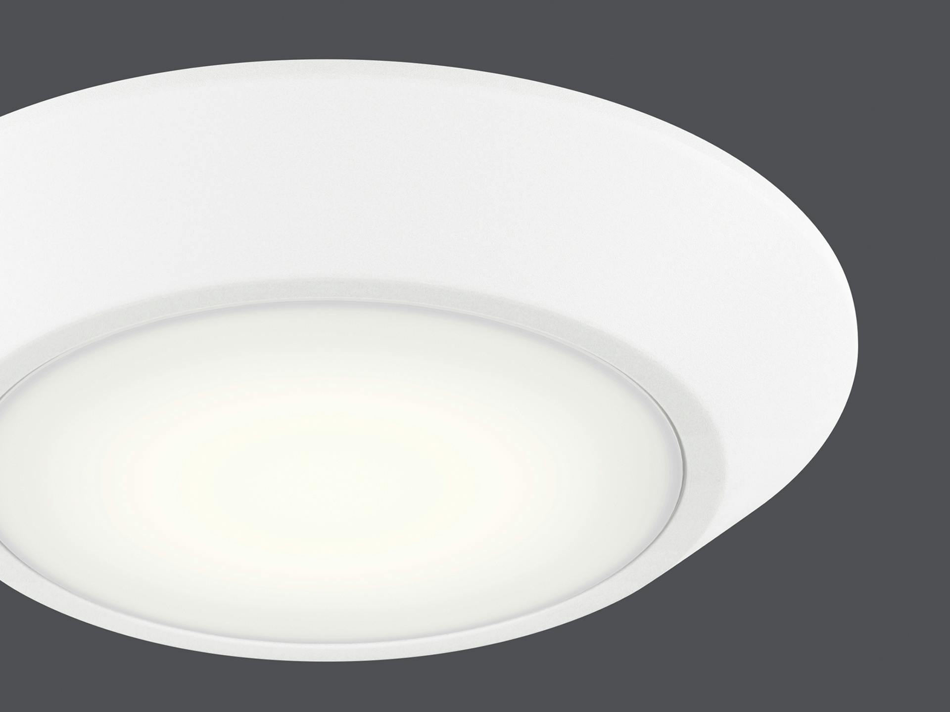 Close up of a Horizon recessed light.