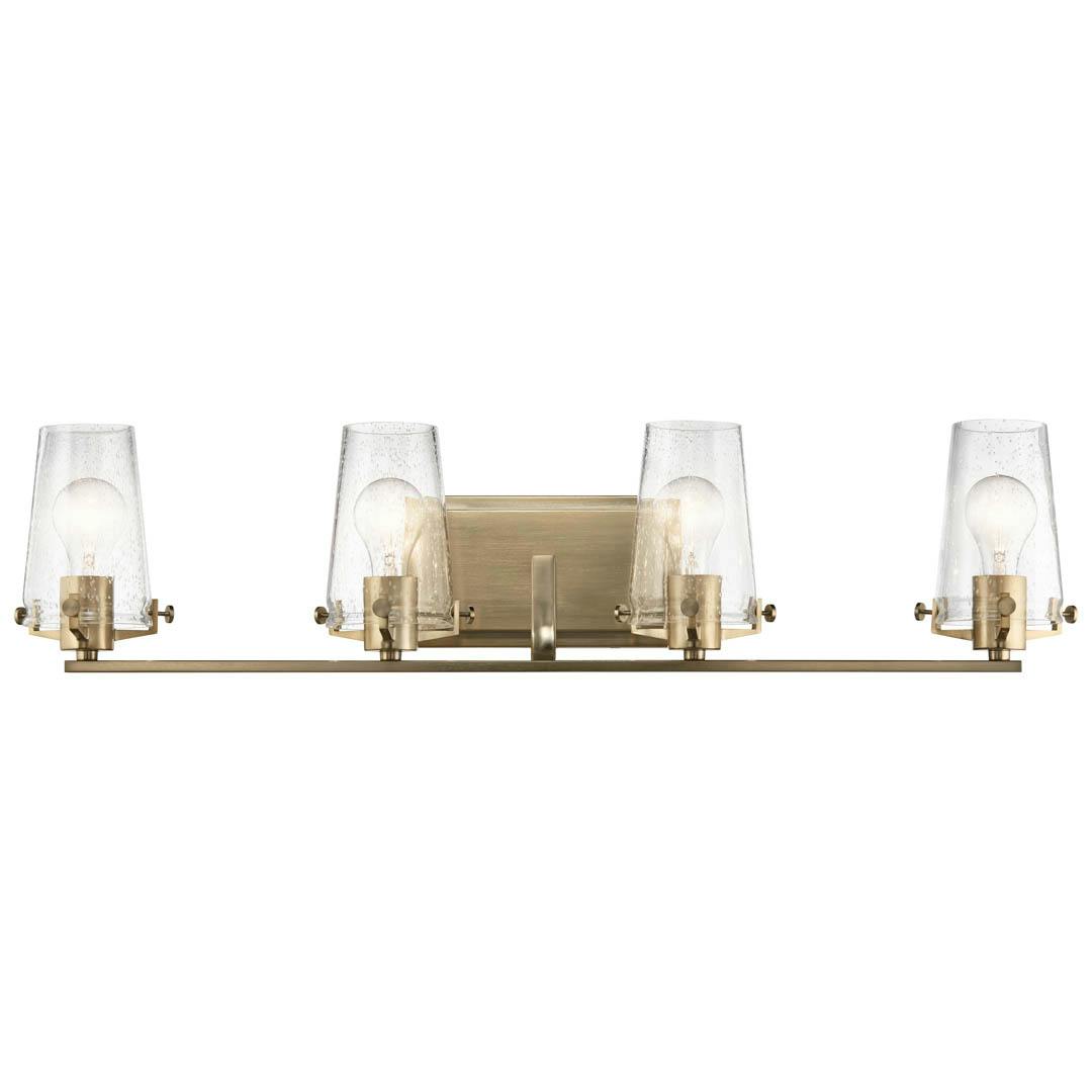 Alton 4 Light Vanity Light Champagne Bronze on a white background