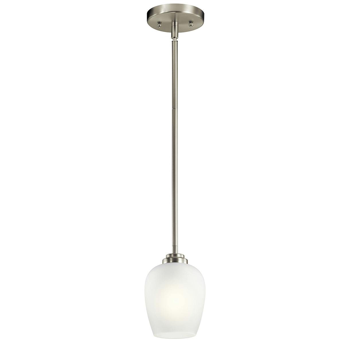 Valserrano 1 Light Mini Pendant Nickel on a white background