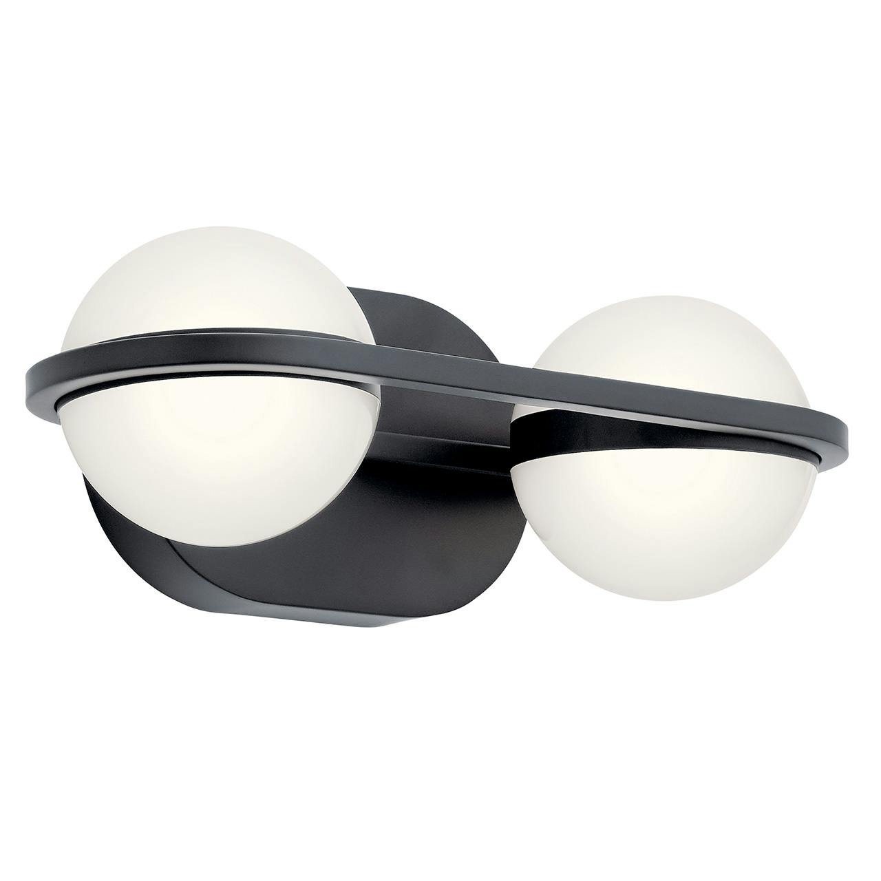 Brettin LED 3000K 14" Vanity Light Black on a white background