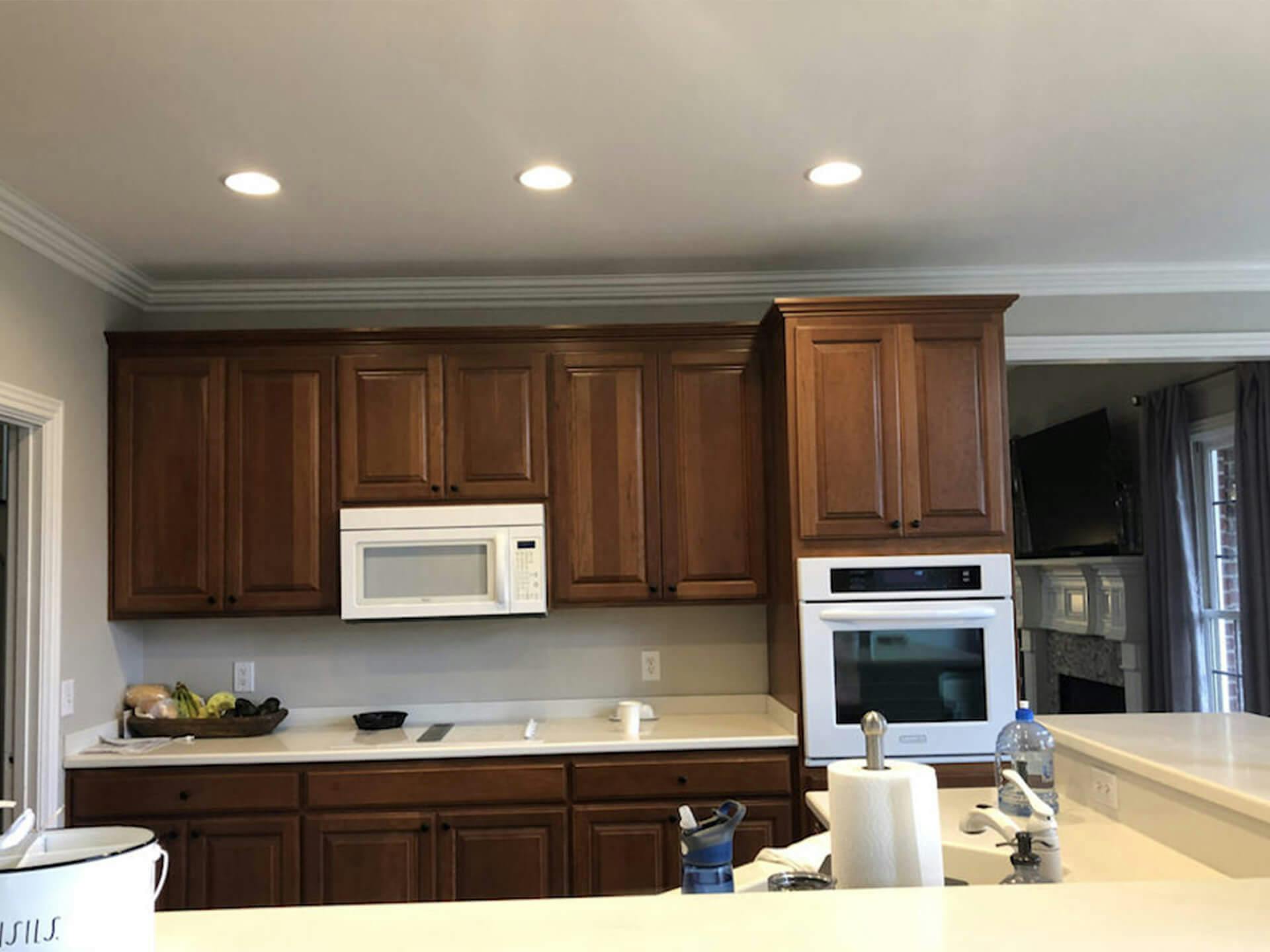 clients kitchen before remodel