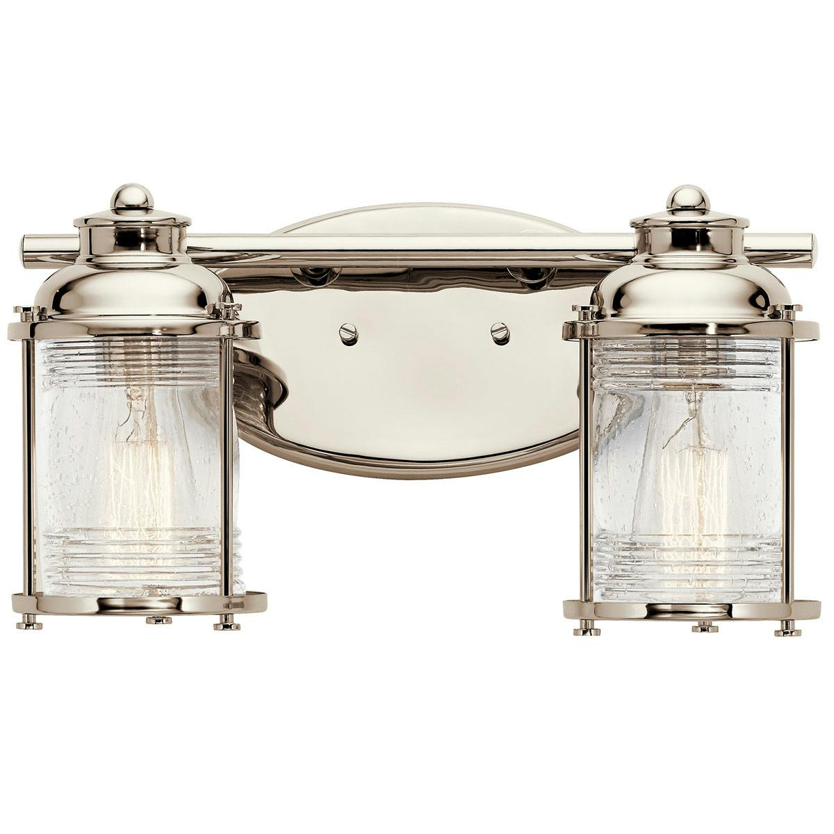 Ashland Bay 16.50" Vanity Light Nickel on a white background