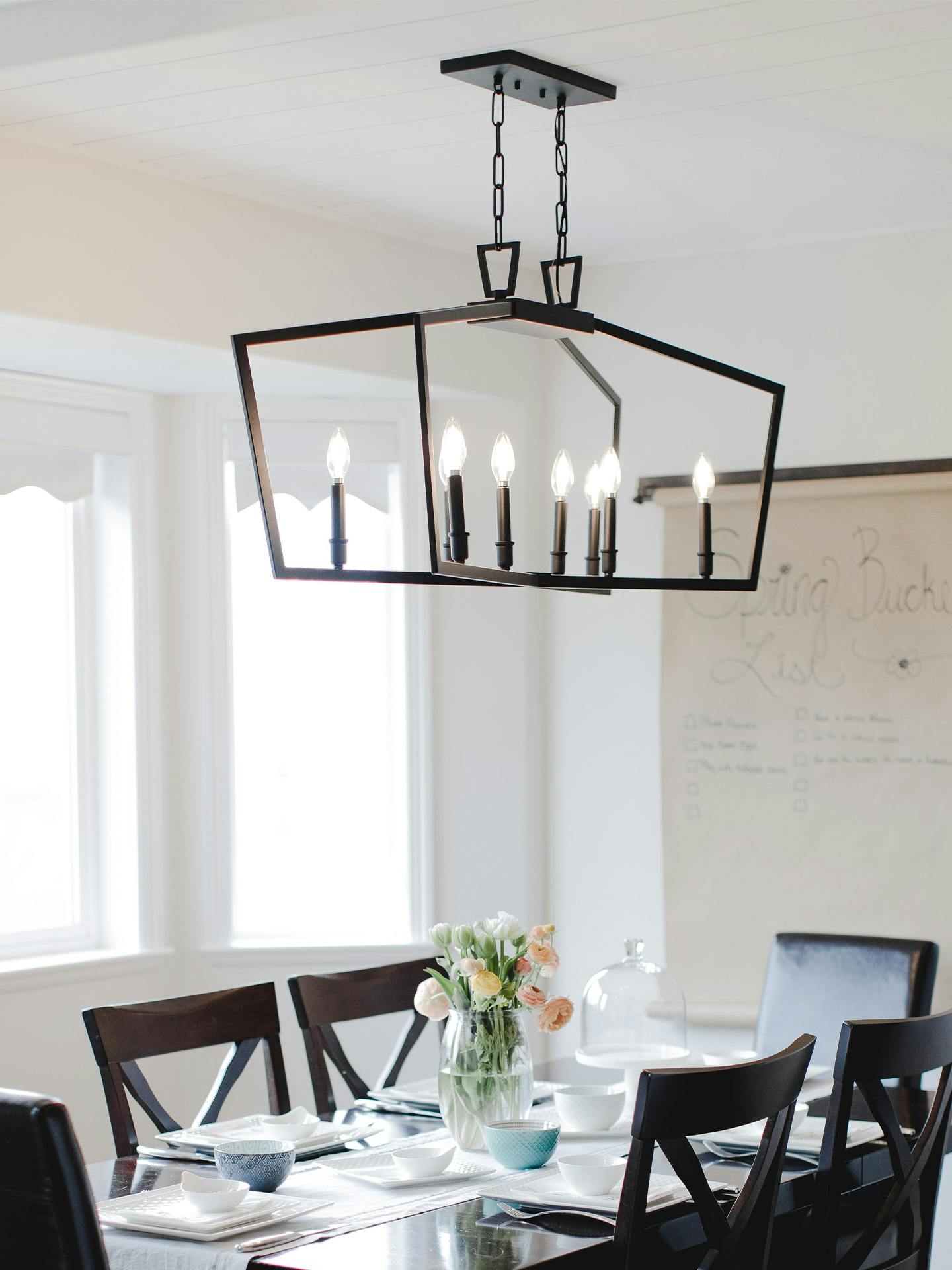 8 light Kichler chandelier