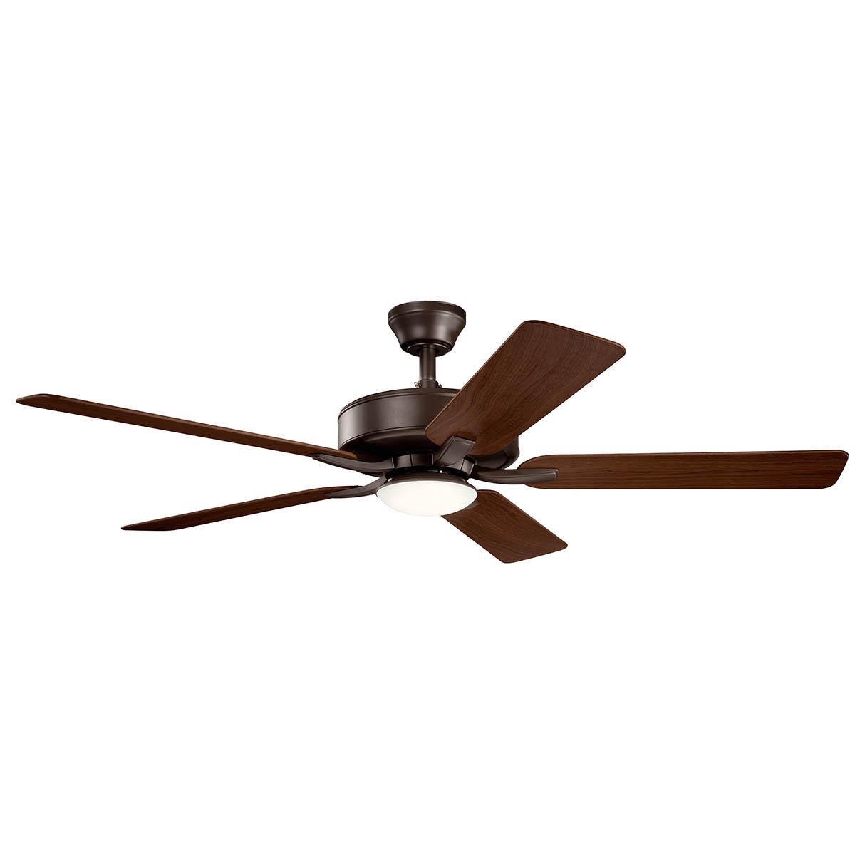 52" Basics Pro Designer Fan Satin Bronze on a white background