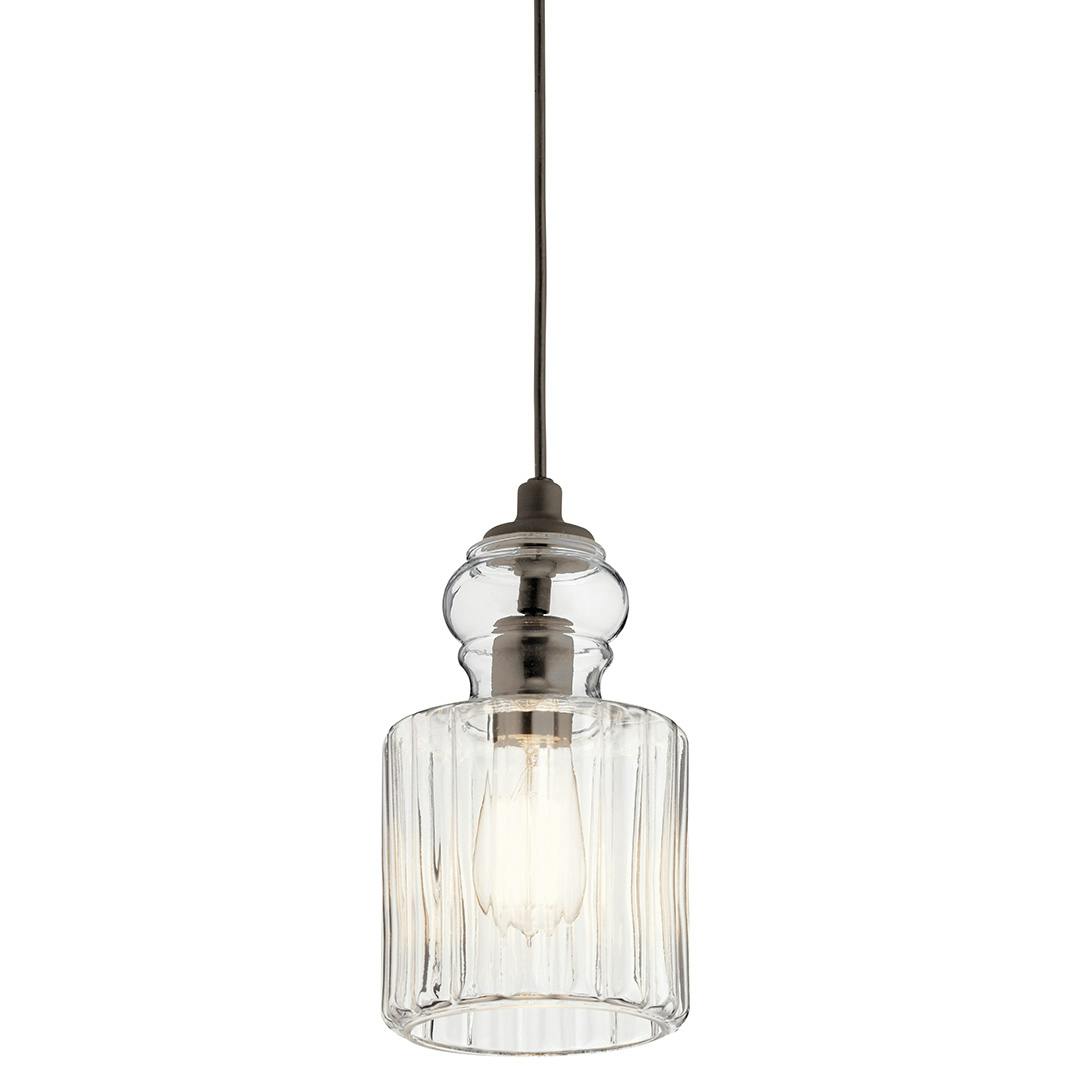 Riviera 10.75" Pendant Olde Bronze on a white background