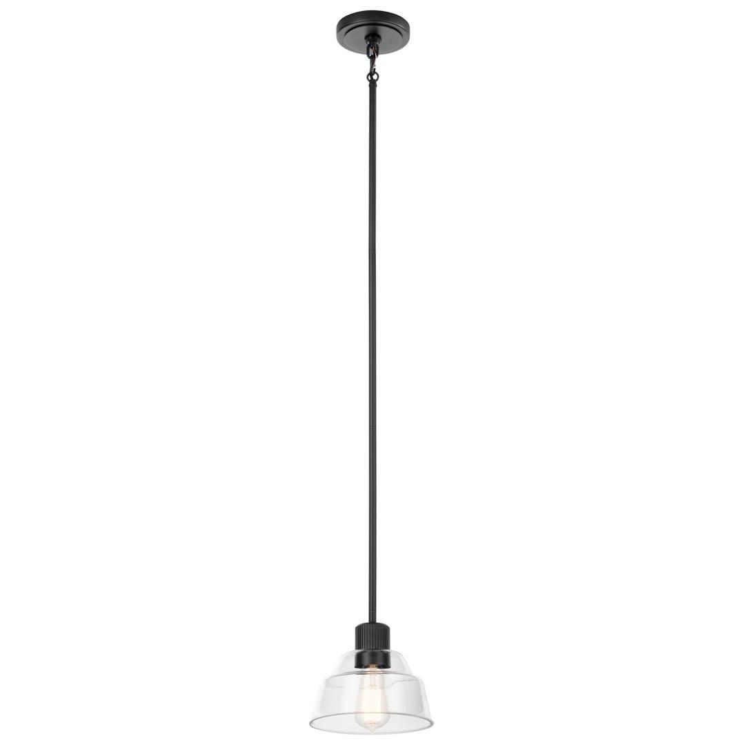 Eastmont™ 1 Light Mini Pendant Black on a white background