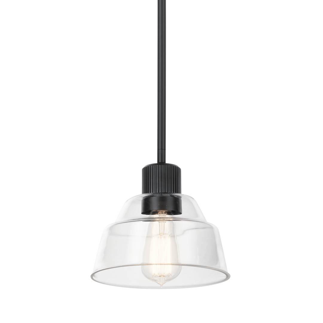 Eastmont™ 1 Light Mini Pendant Black on a white background