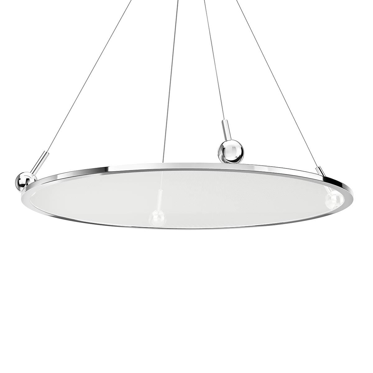 Jovian 29.75" LED Pendant Chrome on a white background